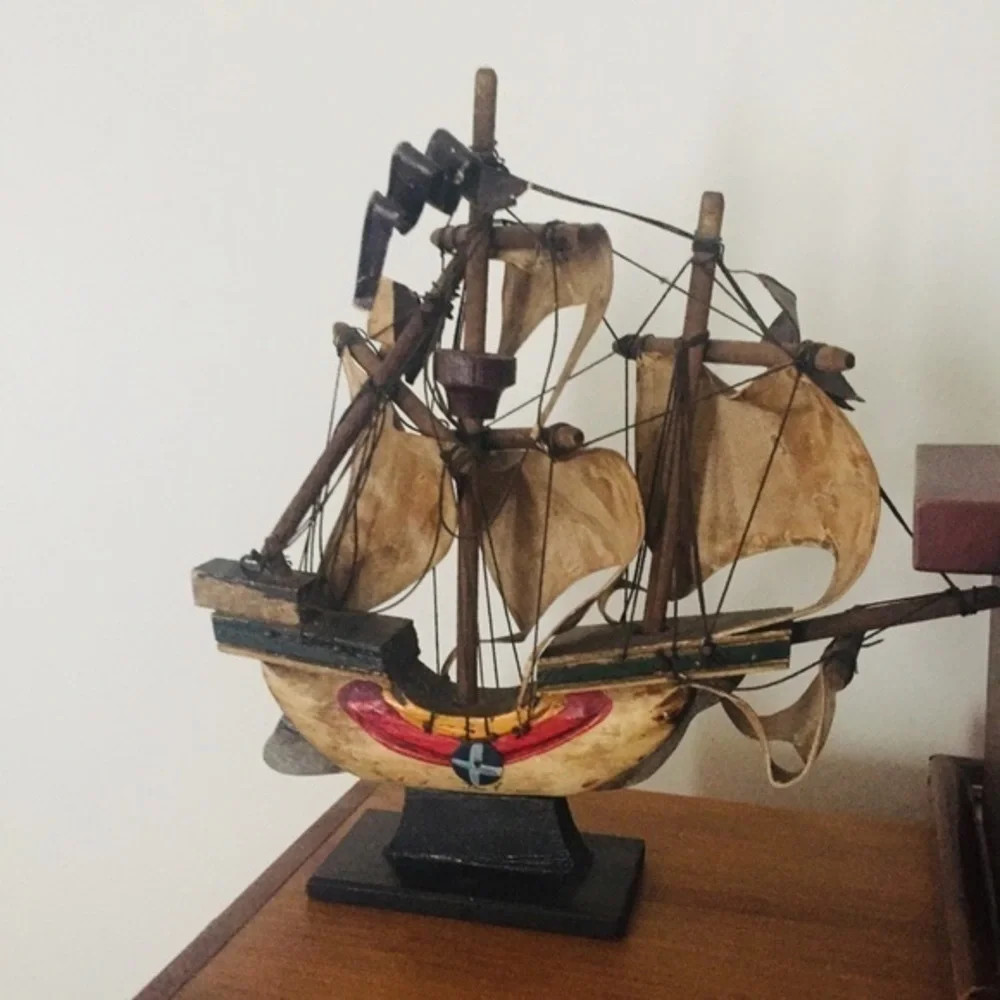 Handmade vintage Nina pirate ship - Picture 2 of 4